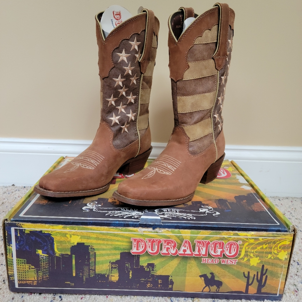 Womens Durango cowboots - Picture 3 of 7